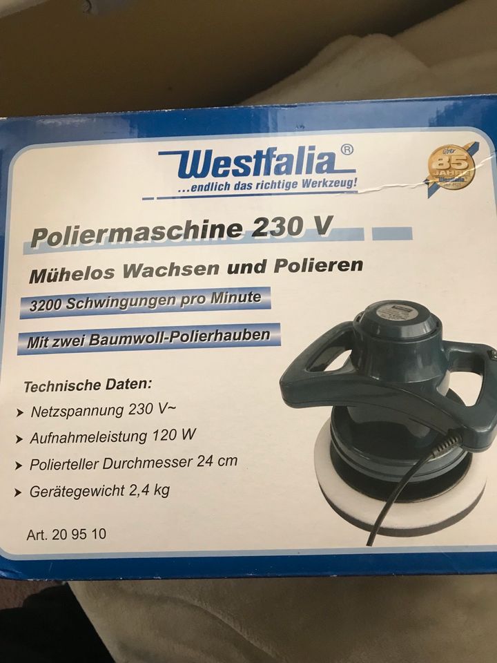 Poliermaschine in Polch