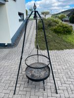 Schwenkgrill mit Feuerschale 190 cm; Nordrhein-Westfalen - Kirchhundem Vorschau