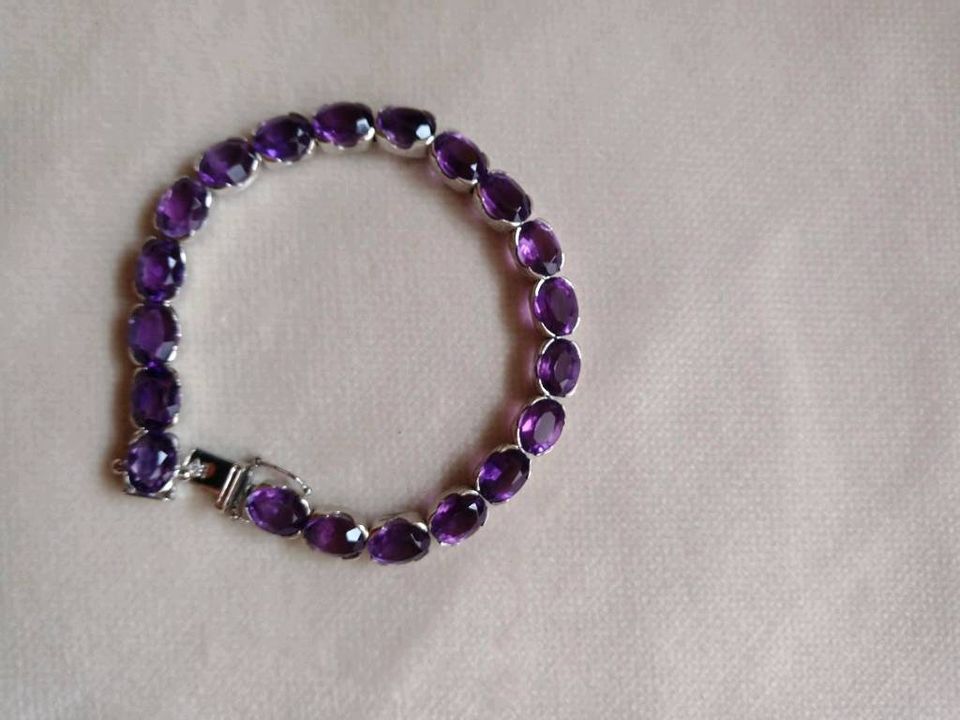 Amethyst Armband Weißgold in Frankfurt am Main