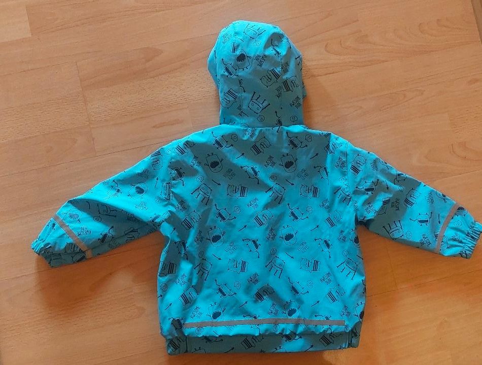 Regenjacke Kinder Regen ☔️ Jacke blau 92 in Sittensen