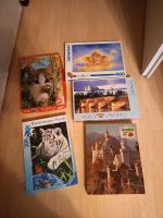 5 puzzle 300 500 und 1000 Teile puzzeln katze Tiger schloß Hude (Oldenburg) - Nordenholz Vorschau