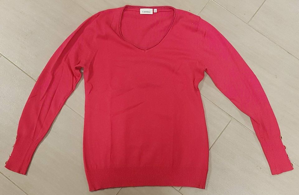 schöner leichter Pullover, pink, Größe S in Zickeritz