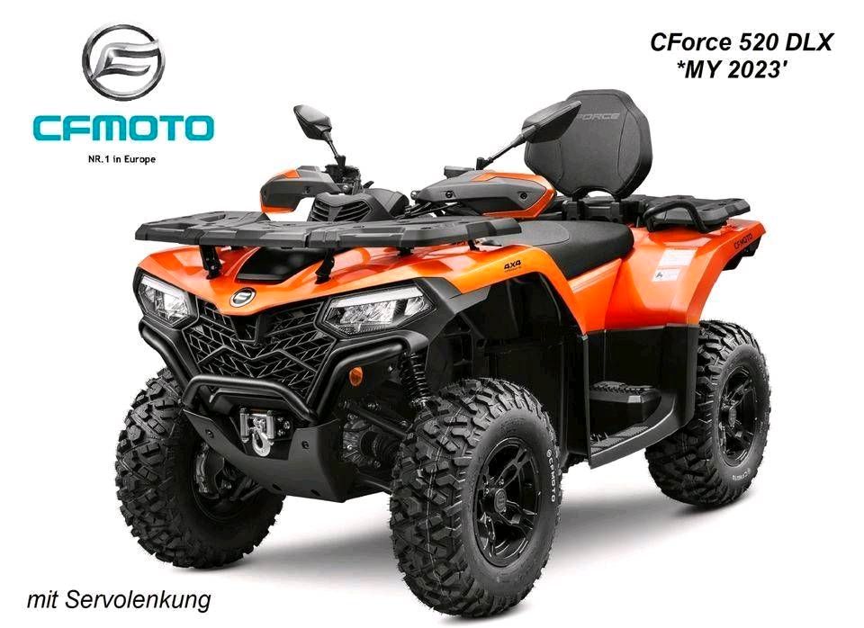 CFMOTO CForce 520 L DL EFI EPS 4X4 AHK WINDE LOF ALU ANGEBOT NEU in Wermelskirchen