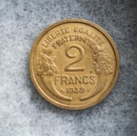 2x 2 Franc Münzen Frankreich München - Pasing-Obermenzing Vorschau