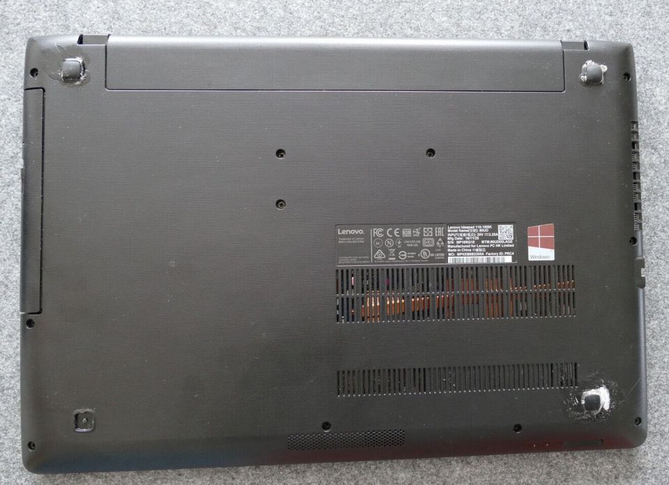 Lenovo Ideapad 110-15ISK Model 80UD (SSD 256 GB, 8 GB RAM, I3 610 in Hardthausen