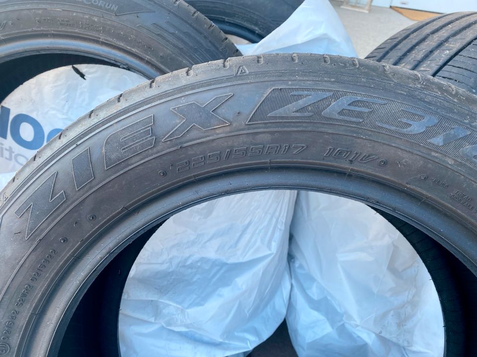 4 Sommerreifen V-Klasse Mercedes 225/55R17 Falken Ziex ze310 in Stimpfach