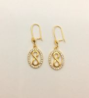 ✨Ohrringe, Damen Ohrringe Infinity, vergoldet,Schmuck für Frauen Bayern - Eichstätt Vorschau