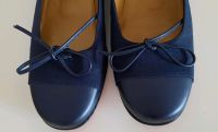 Pumps Ballerinas Schuhe blau dunkelblau 38,5 Leder Schleswig-Holstein - Bargteheide Vorschau