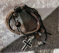 Armband Leder mit Anhänger Neu Gerbstedt - Welfesholz Vorschau