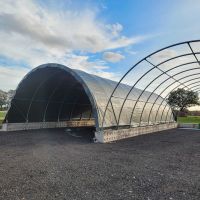 PVC Rundbogenhalle - 9x16 m - Sofort verfügbar, schnelle Lieferung! - Speditionsversand - Aufbau auf Anfrage möglich - Finanzierung & Mietkauf möglich - Leichtbauhalle Lagerhalle Depot Mehrzweckhalle Bayern - Freising Vorschau