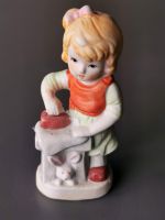 Mädchen Figur bügeln Hase / Keramik Porzellan Vintage retro 70er Nordrhein-Westfalen - Recklinghausen Vorschau