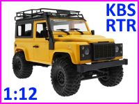 RC Jeep Land Rover Defender 90 gelb 1:12 4x4 Crawler OVP NEU Brandenburg - Cottbus Vorschau