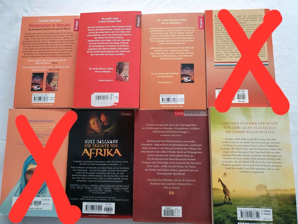 Konvolut Bücher Thema Afrika / gebraucht in Ortenberg