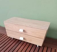 Vintage DDR Nähkästchen / Holz Schatulle mit 2 Schubladen Berlin - Spandau Vorschau