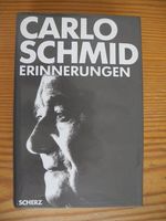 Carlo Schmidt Erinnerungen Niedersachsen - Nottensdorf Vorschau