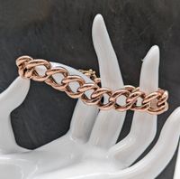 Luxus Panzerketten Armband Kette 585/14K Rosegold 20cm 19,50Gramm Kiel - Hassee-Vieburg Vorschau