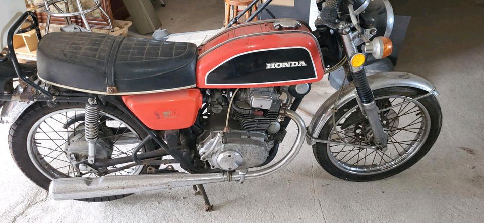 Honda CB 200 Teileträger Oldtimer 1974 21000 Meilen in Maroldsweisach