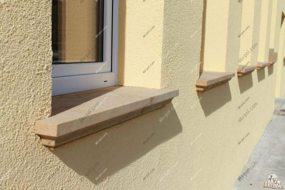 Fensterbänke aus Sandstein ,Fenstersimse,Außenfensterbänke in Sachsen