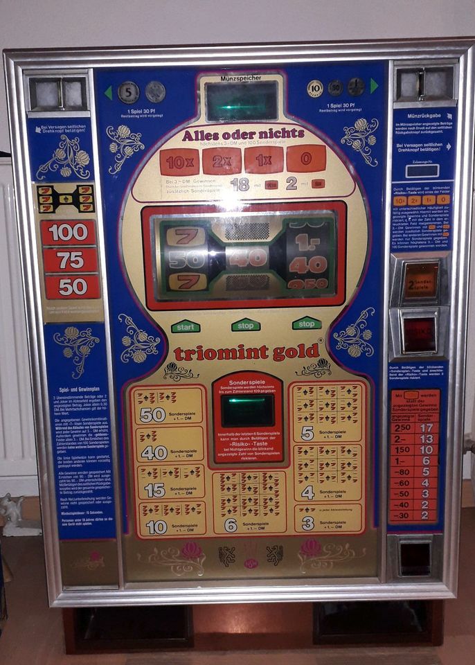 Spielautomat Triomint-Gold Typ: "Alles oder nichts" / Retro in Frankfurt am Main