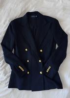 Polo Ralph Lauren Strickblazer 36 neuwertig navy blau NP 400 Euro München - Maxvorstadt Vorschau