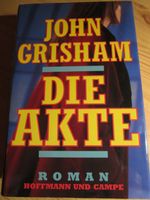 Roman "Die Akte" John Grisham Niedersachsen - Gronau (Leine) Vorschau