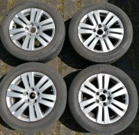 4 ALU Felgen 16 Zoll mit Sommerreifen 215/55 R16 Hessen - Ober-Mörlen Vorschau