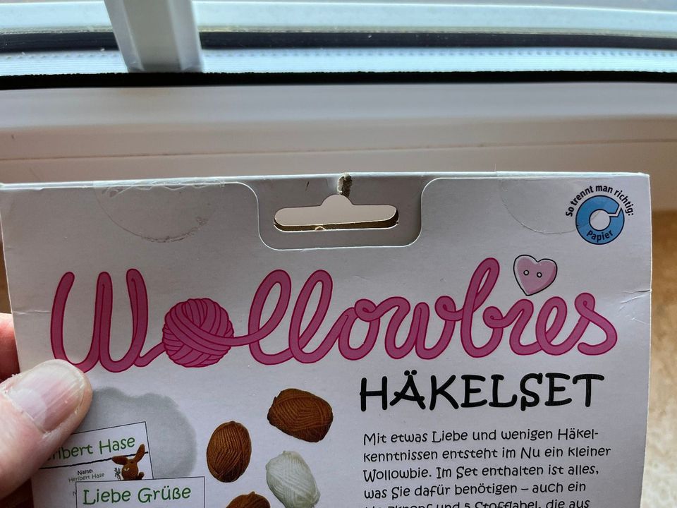 Wollowbies Hase Heribert NEU originalverpackt ungeöffnet in Netphen