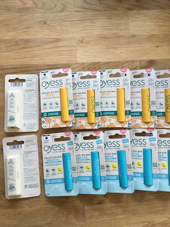 Oyess Lippenpflege Naturkosmetik NEU&OVP in Oldendorf (Luhe)