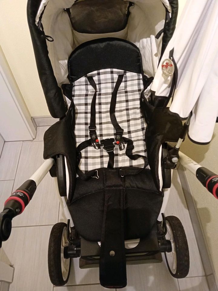 Hartan Racer GT Kinderwagen mit viel Zubehör in Neulußheim