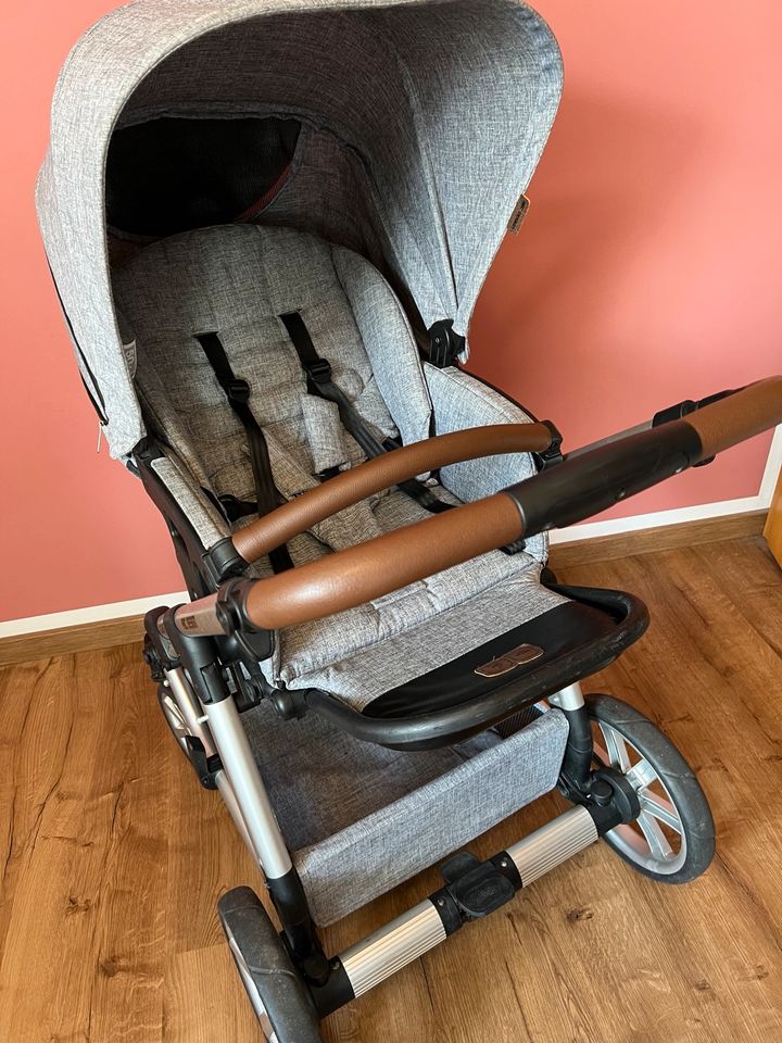 ABC Design Kombi-Kinderwagen Turbo 4 - inkl. Babywanne, Sportsitz in Annaberg-Buchholz