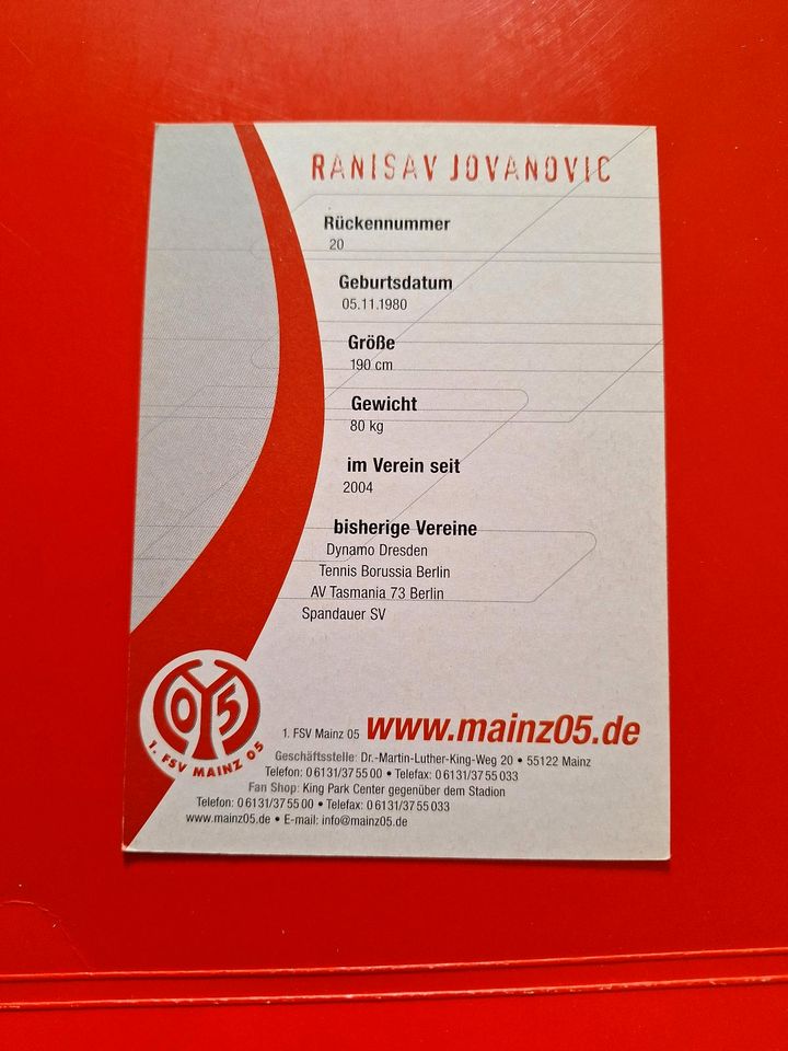 Ranislav Jovanovic FSV Mainz 05 #2 in Meßstetten