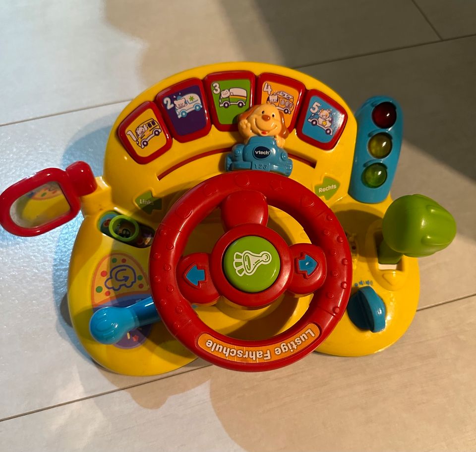 ⭐️ Vtech Lustige Fahrschule Kinder Spielzeug Lenkrad in Köln