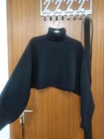 Shein Dazy Schwarzer Cropped Strickpullover mit Rollkragen Nordrhein-Westfalen - Oberhausen Vorschau