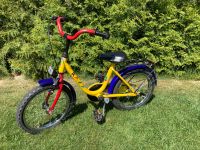 Kinderfahrrad Fahrrad Kinder 16 Zoll bunt gelb blau Sachsen - Moritzburg Vorschau