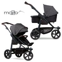 TFK Mono 2 - 2in1 Kombi-Kinderwagen - Luftkammerreifen - Premium Anthrazit - GRATIS XXL-Zubehörpaket - NEU Hessen - Fulda Vorschau