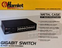 Hamlet Gigabit 16 Port Switch Guten Zustand abzugeben Sachsen-Anhalt - Blankenburg (Harz) Vorschau