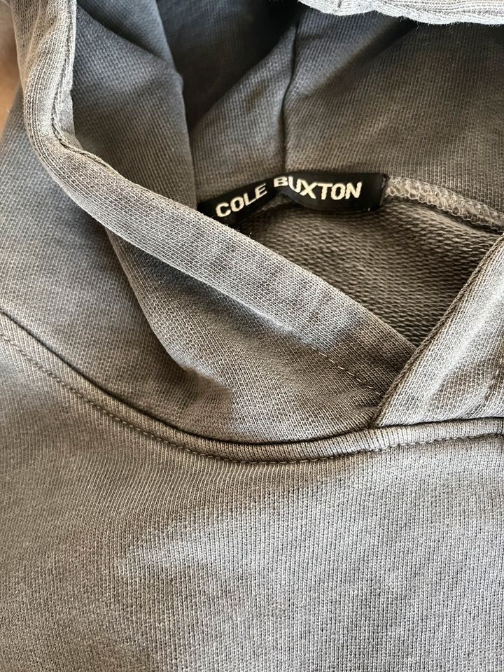 Cole Buxton Hoodie, washed black, 500 gsm, neuwertig in Greifswald