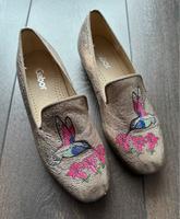 Extravagante Gabor Damen Ballerina Schuhe, Größe 35 Bayern - Gersthofen Vorschau