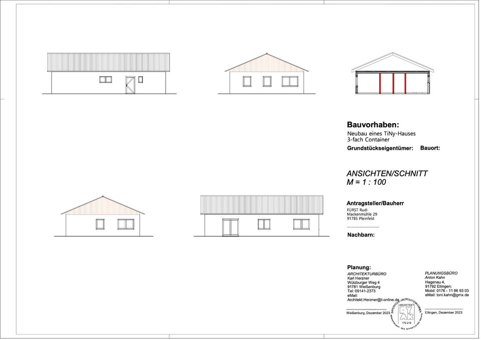 Modulhaus 110 m2 WHF. Tiny Haus  37 m2 WHF. m2 Preis ab 2500 Euro in Pleinfeld