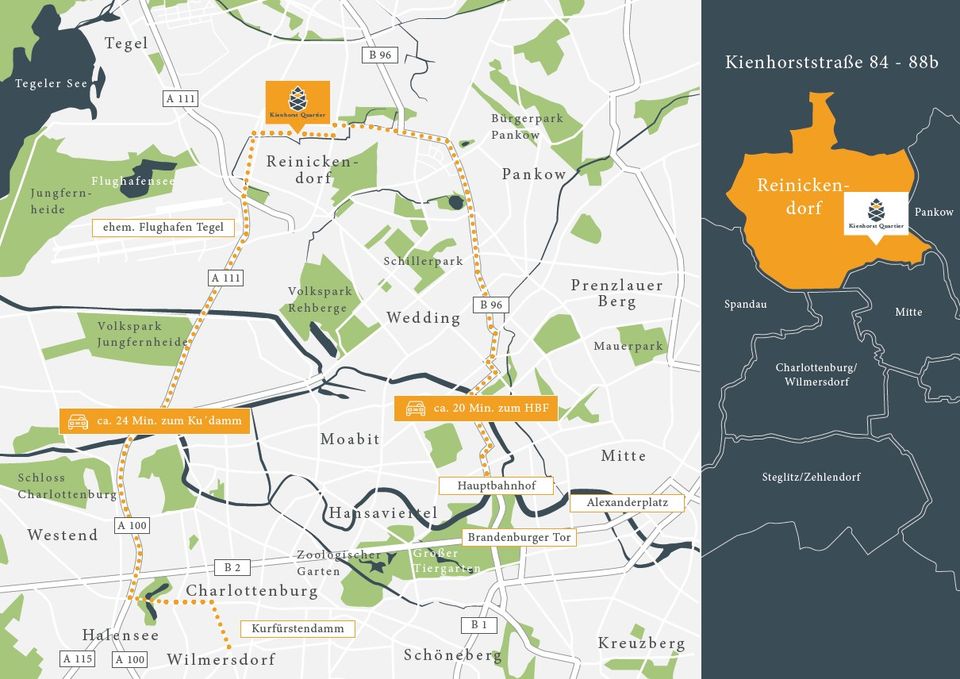 Freie Wohnung in Berlin-Reinickendorf für Selbstnutzer: 2 Zi., 63 qm, 2. OG, Balkon in Berlin