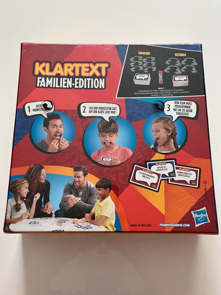 Klartext von Hasbro - Familien Edition NEU in Düsseldorf