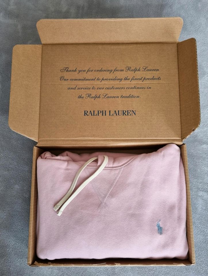 Ralph Lauren Hoodie Kapuzenpullover Rose Gr. TALL L NEU UNGETRAGE in Koblenz