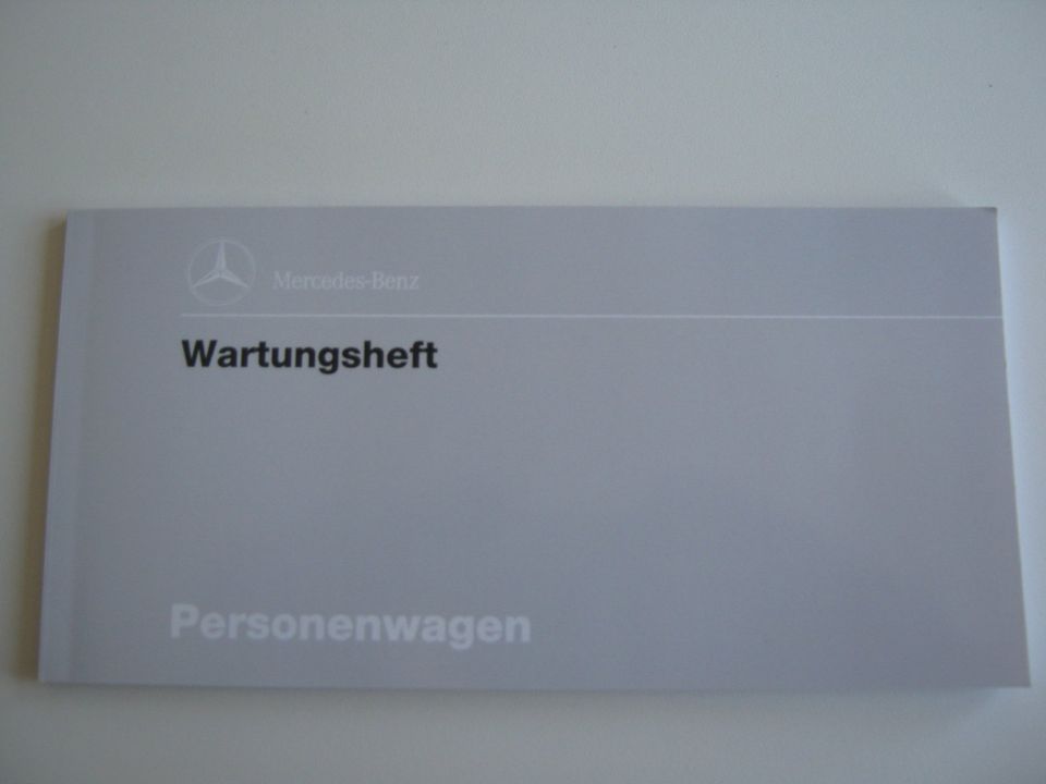 Original Mercedes Wartungsheft W126 420-560SEC, 420SE-560SEL,Neu! in Baden-Baden