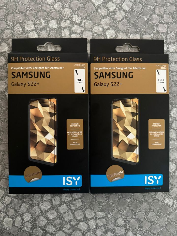 ISY Samsung Galaxy S22+ 9H Protection Glass in Villmar