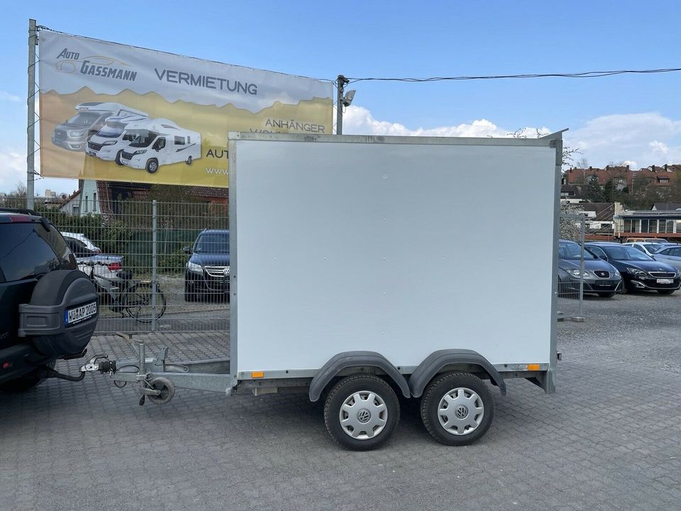 Koffer Anhänger Kofferanhänger zum mieten 2.000kg *VERMIETUNG* in Würzburg