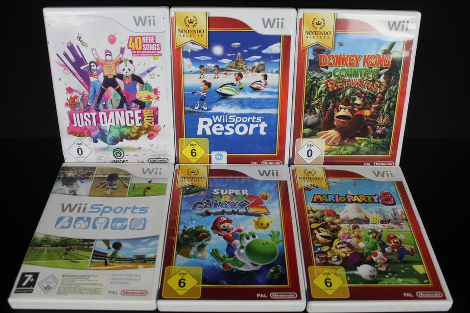 Nintendo Wii Spielesammlung in Rabenau