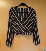 Divided by H&M  Kurze Bluse  Gr. 40 Dunkelblau mit Streifen Nordrhein-Westfalen - Kall Vorschau
