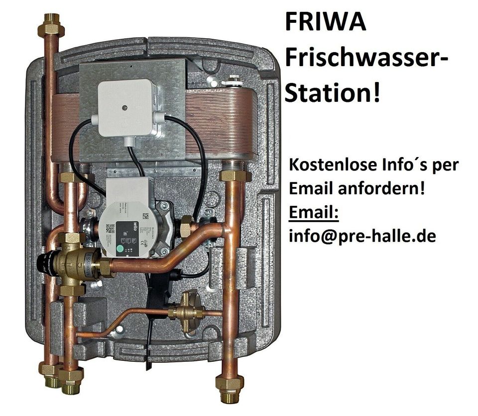 1A Frischwasserstation Friwa F1 – 40 für Speicher, Tank, Boiler in Halle (Westfalen)