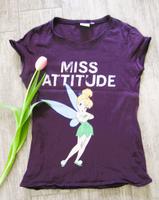 *Disney* Damen Shirt Gr. S 36 *WoW* Lila Tinker Bell Tailliert Pe Berlin - Köpenick Vorschau