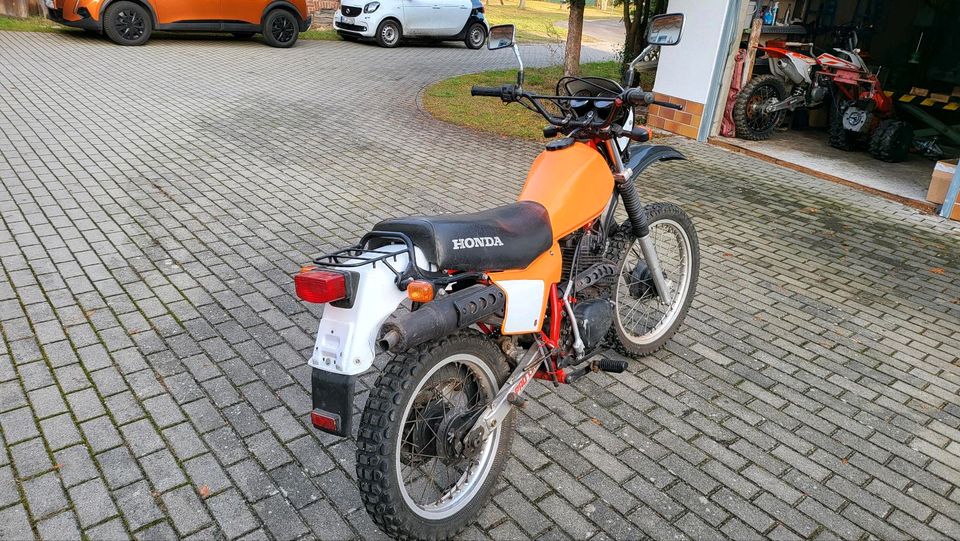 Honda XL 250 in Wiesenaue